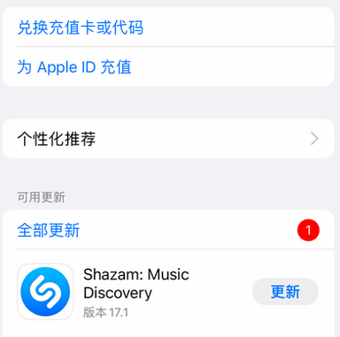 汪场镇苹果维修分享无法在iPhone上下载或更新应用办法 