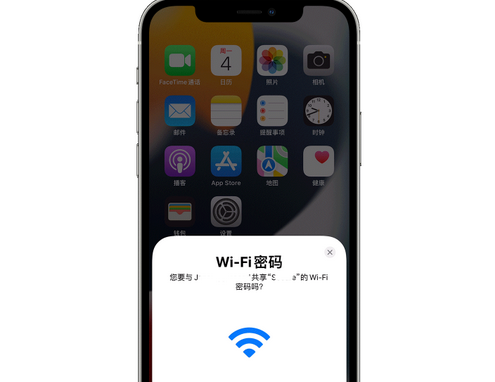 汪场镇苹果15维修店分享iPhone15如何共享Wi-Fi密码 